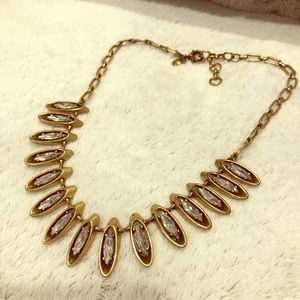 J. Crew gem necklace